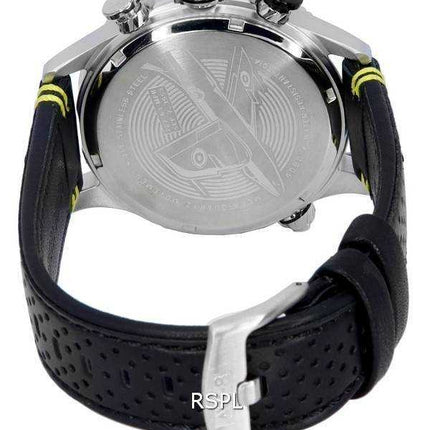 Orologio da uomo AVI-8 Hawker Hunter Halton Duke cronografo quadrante nero al quarzo AV-4080-01