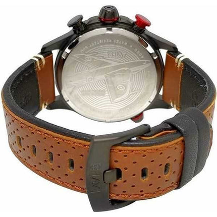 AVI-8 Hawker Hunter Tangmere Duke cronografo quadrante nero al quarzo AV-4080-04 orologio da uomo