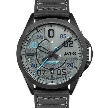 Orologio da uomo AVI-8 P-51 Mustang Sands Point Hitchcock automatico quadrante grigio AV-4086-04