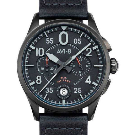 Orologio da uomo AVI-8 Spitfire Lock Chronograph Slate Black Quartz AV-4089-03