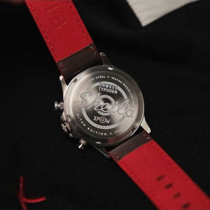 Orologio da uomo AVI-8 Hawker Typhoon Rb396 Sheila cronografo edizione limitata quadrante nero al quarzo AV-4093-05