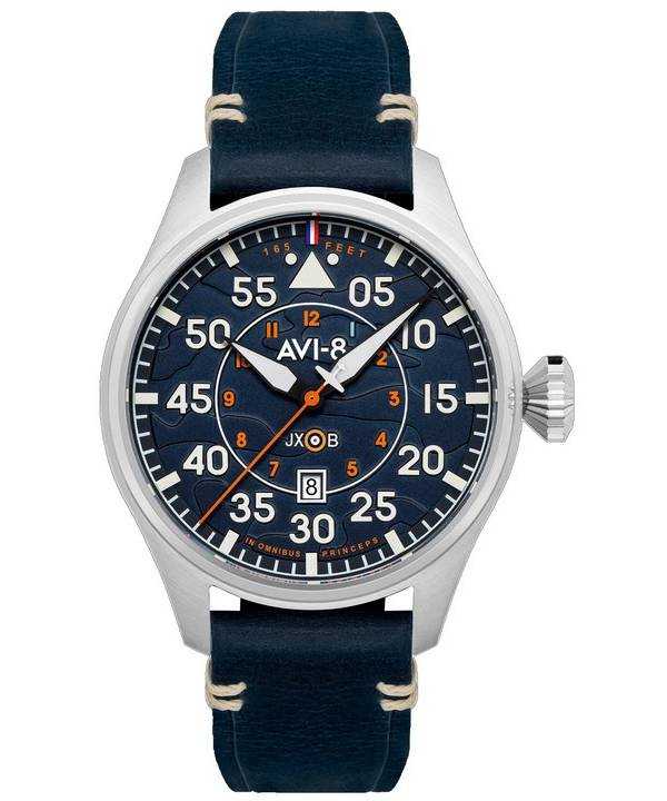Orologio da uomo AVI-8 Hawker Hurricane Clowes Acklington automatico AV-4097-02