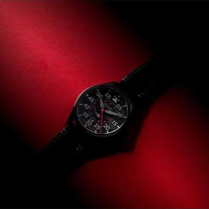 AVI-8 Hawker Hurricane Clowes Automatic Night Reaper Edizione limitata Night Shadow quadrante nero AV-4097-05 Orologio da uomo