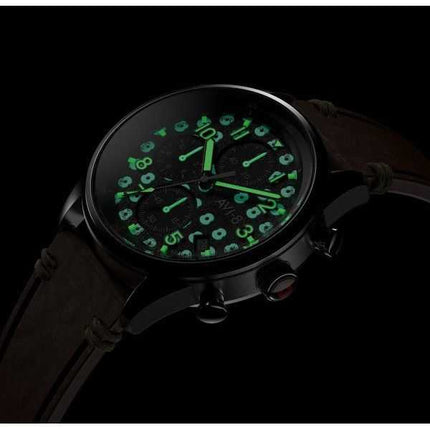 AVI-8 Flyboy Royal British Legion Tri-Service edizione limitata al quarzo AV-4102-RBL-01 orologio da uomo con cinturino extra