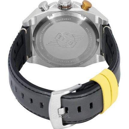 Orologio da uomo AVI-8 Bell X-1 Machbuster, cronografo, cinturino marrone cammello, quadrante crema, al quarzo, AV-4118-03