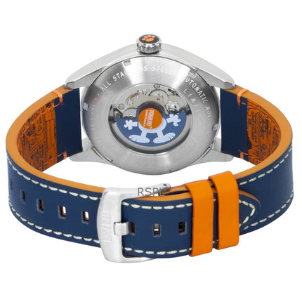 Orologio da uomo automatico AVI-8 Spitfire Smith Peanuts Snoopy Flying Ace Limited Edition Beagle con quadrante blu AV-4134-01
