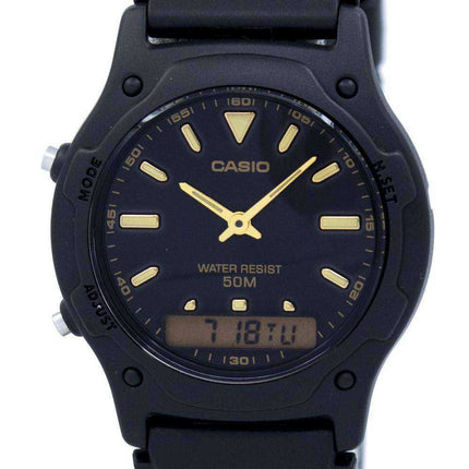 Orologio da uomo Casio analogico al quarzo digitale dual time AW-49HE-1AVDF AW49HE-1AVDF