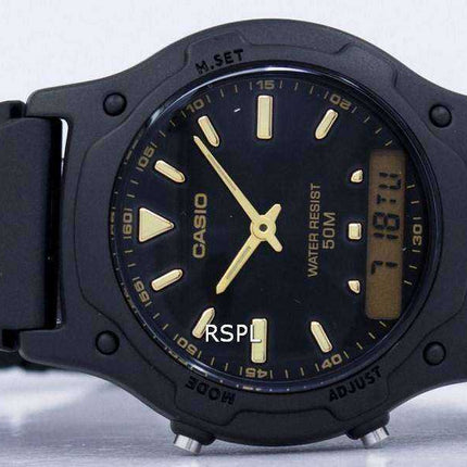 Orologio da uomo Casio analogico al quarzo digitale dual time AW-49HE-1AVDF AW49HE-1AVDF