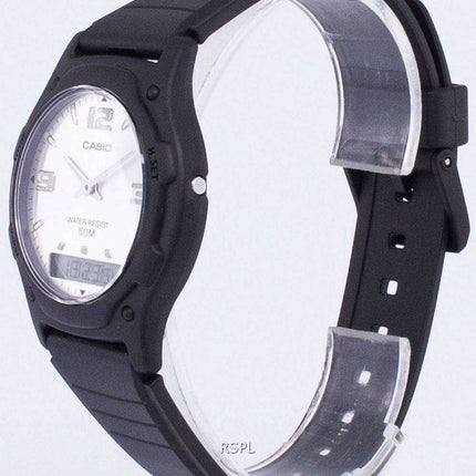 Orologio da uomo Casio analogico al quarzo digitale Dual Time AW-49HE-7AVDF AW-49HE-7AV