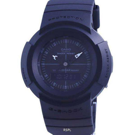 Orologio da uomo Casio G-Shock Tough Solar analogico digitale AW-500BB-1E AW500BB-1 200M