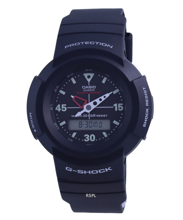 Orologio da uomo Casio G-Shock analogico digitale al quarzo AW-500E-1E AW500E-1 200M