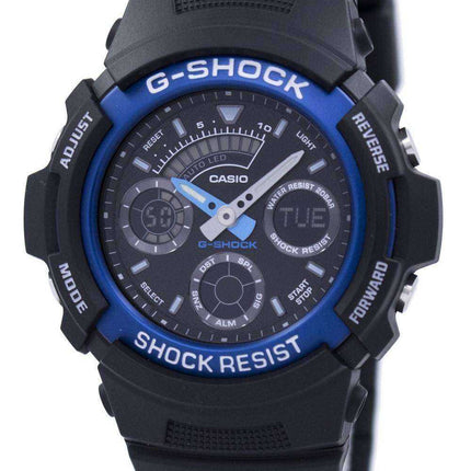 Orologio da uomo Casio Gshock analogico-digitale World Time AW591-2ADR AW591-2A