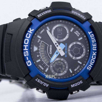 Orologio da uomo Casio Gshock analogico-digitale World Time AW591-2ADR AW591-2A