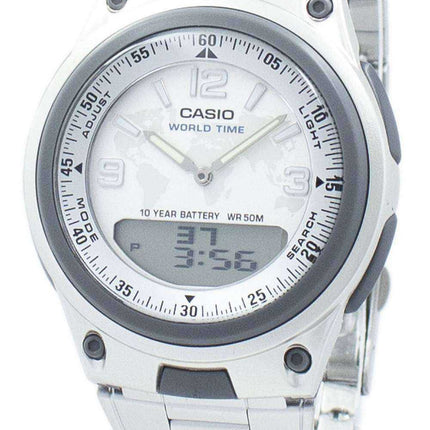 Orologio da uomo Casio World Time analogico digitale AW-80D-7A2V AW80D-7A2V