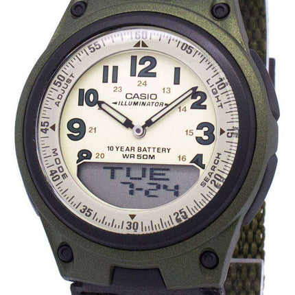 Orologio da uomo digitale analogico Casio AW-80V-3BVDF AW80V-3BVDF Orologio da uomo