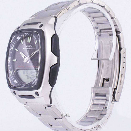 Casio Analog Digital Telememo Illuminator AW-81D-1AVDF AW-81D-1AV - Orologio da uomo