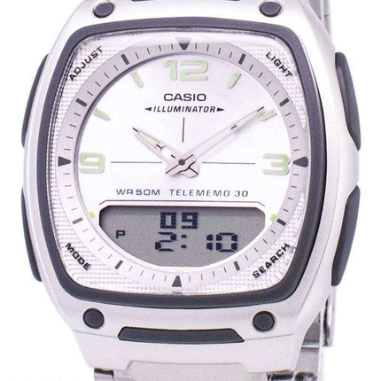 Casio Analog Digital Telememo Illuminator AW-81D-7AVDF AW81D-7AVDF Orologio da uomo