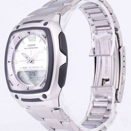 Casio Analog Digital Telememo Illuminator AW-81D-7AVDF AW81D-7AVDF Orologio da uomo