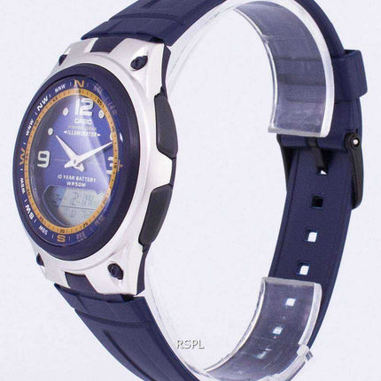 Orologio da uomo Casio analogico digitale con illuminazione di uscita AW-82-2AVDF AW-82-2AV - Orologio da uomo