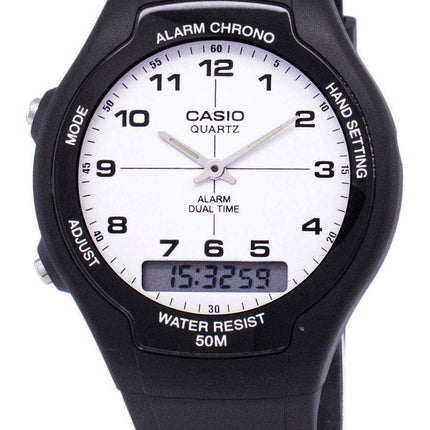 Orologio da uomo Casio Analog Digital Dual Time AW-90H-7BVDF AW90H-7BVDF
