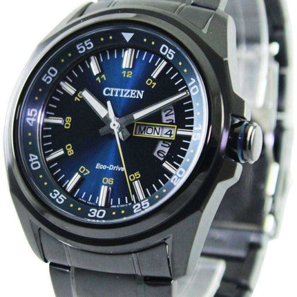 Orologio da uomo Citizen Eco-Drive Blue Dial Power Reserve AW0024-58L