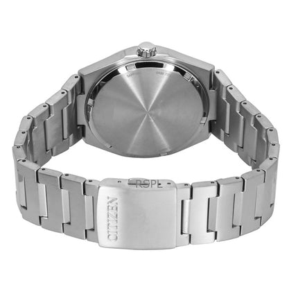 Orologio da uomo Citizen Zenshin Super Titanium con quadrante bianco Eco-Drive AW0130-85A 100M