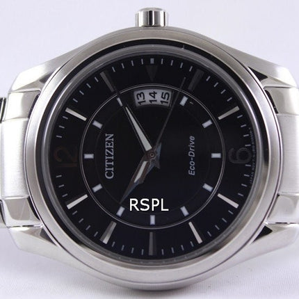 Orologio da uomo Citizen Eco-Drive Black Dial AW1030-50E