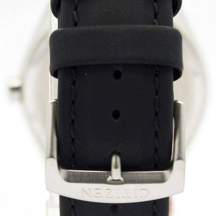 Orologio da uomo Citizen Eco-Drive CTO 2.0 in pelle nera AW1130-04A
