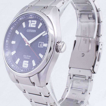 Orologio da uomo analogico in titanio Citizen Eco-Drive AW1240-57M