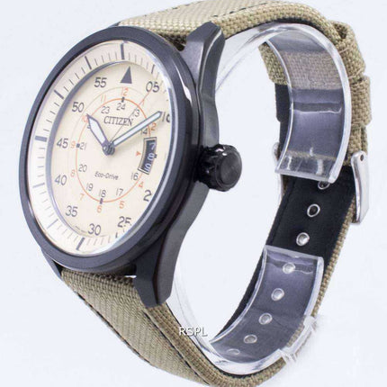 Orologio da uomo Citizen Eco-Drive Aviator Power Reserve AW1365-19P