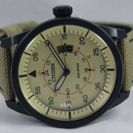 Orologio da uomo Citizen Eco-Drive Aviator Power Reserve AW1365-19P