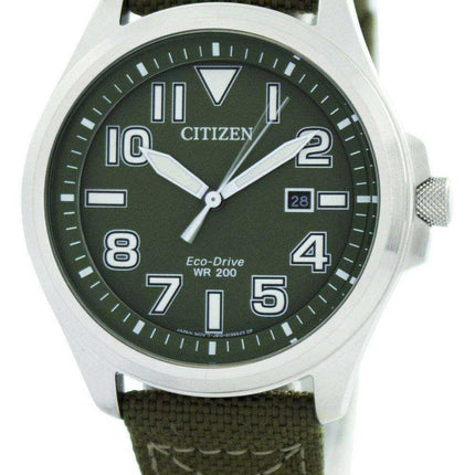 Orologio da uomo Citizen Eco-Drive Military 200M AW1410-32X