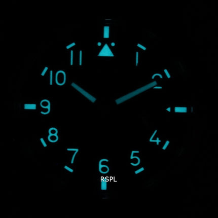 Orologio da uomo Citizen Military quadrante nero in acciaio inossidabile Eco-Drive AW1620-81E 100M
