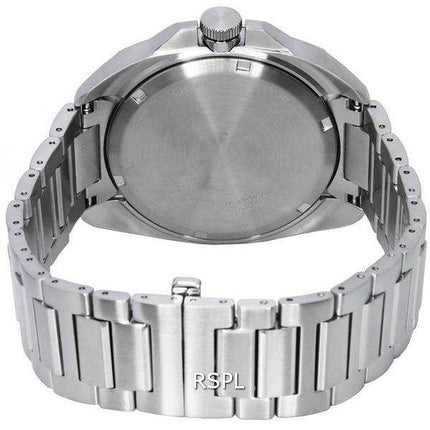 Orologio da uomo Citizen Endicott in acciaio inossidabile con quadrante nero Eco-Drive AW1720-51E 100M