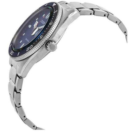 Orologio da uomo Citizen Eco-Drive in acciaio inossidabile quadrante blu AW1761-89L 100M