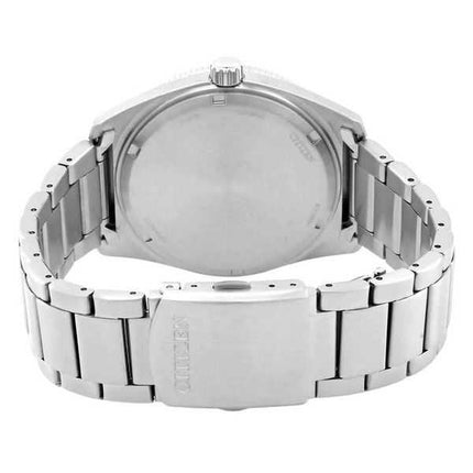 Orologio da uomo Citizen Eco-Drive in acciaio inossidabile quadrante blu AW1761-89L 100M