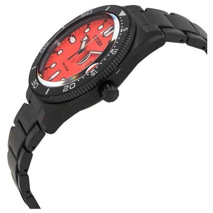 Orologio da uomo Citizen Eco-Drive in acciaio inossidabile quadrante arancione AW1765-88X 100M
