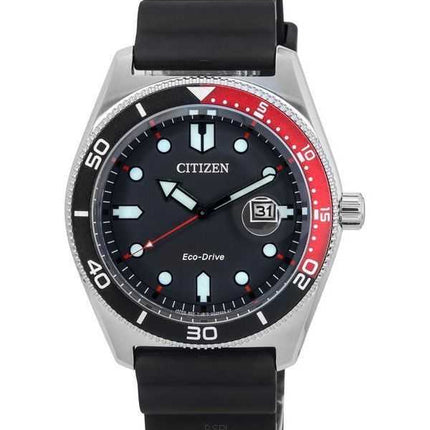 Orologio da uomo Citizen Eco-Drive Marine Diver quadrante nero AW1769-10E 100M