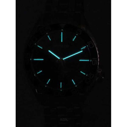 Orologio da uomo Citizen Carson in acciaio inossidabile con quadrante blu Eco-Drive AW1770-53L 100M