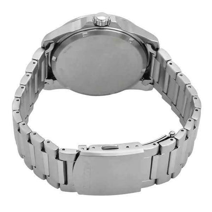 Orologio da uomo Citizen Marine in acciaio inossidabile con quadrante blu Eco-Drive AW1810-85L 100M