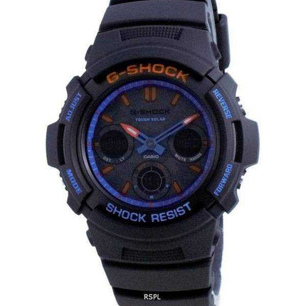 Orologio da uomo Tough Solar AWR-M100SCT-1A AWRM100SCT-1 200M di Casio G-Shock City Analog Digital Diver