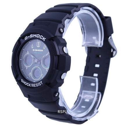 Orologio da uomo Casio G-Shock speciale colore analogico digitale resistente solare AWR-M100SMG-1A AWRM100SMG-1 200M