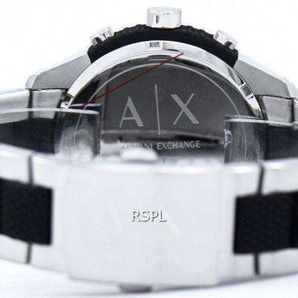 Armani Exchange Chronograph quadrante nero AX1214 orologio da uomo