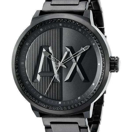 Armani Exchange ATLC Black Crystals Quartz AX1365 - Orologio da uomo