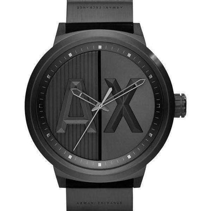 Armani Exchange Quartz ATLC quadrante nero AX1366 orologio da uomo