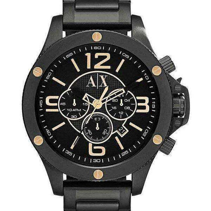 Armani Exchange Chronograph Black Dial AX1513 - Orologio da uomo