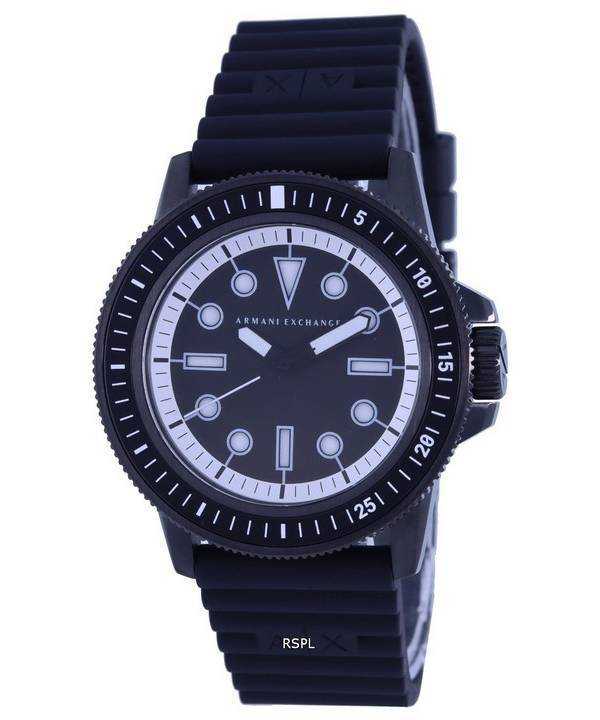 Armani Exchange Leonardo Orologio da uomo al quarzo con cinturino in silicone AX1852
