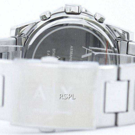 Armani Exchange Chronograph Silver-Tone Dial AX2058 - Orologio da uomo