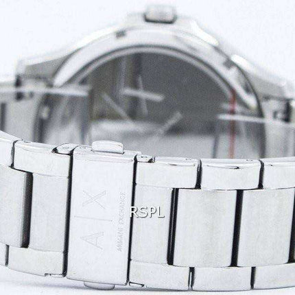 Orologio da uomo Armani Exchange quadrante nero in acciaio inossidabile AX2103