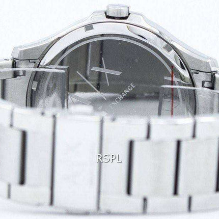 Orologio da uomo Armani Exchange quadrante nero in acciaio inossidabile AX2103